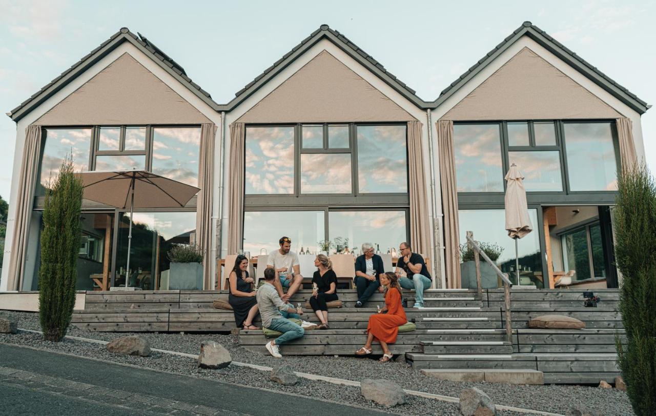 Premium Design Ferienhaeuser Mosel Chalets Pommern Luaran gambar