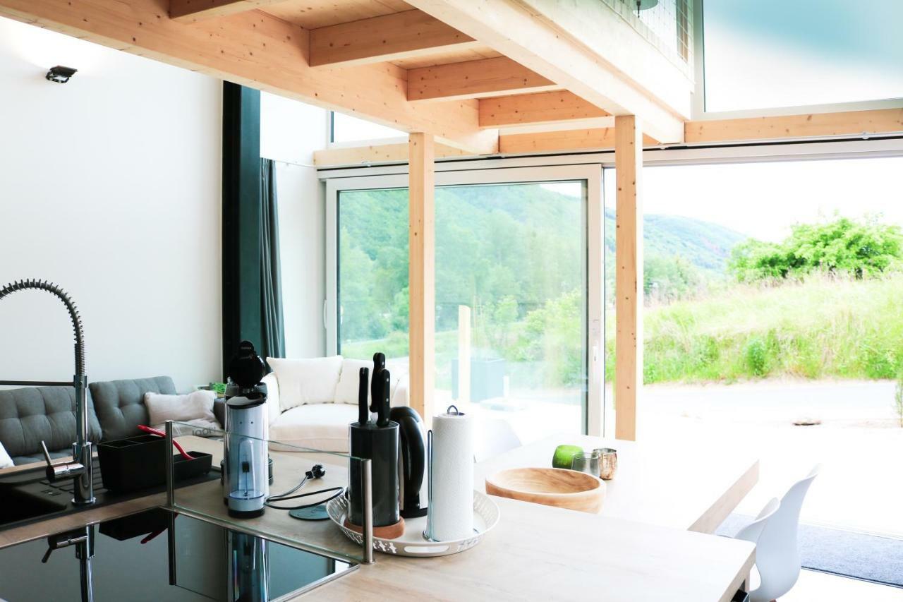 Premium Design Ferienhaeuser Mosel Chalets Pommern Luaran gambar