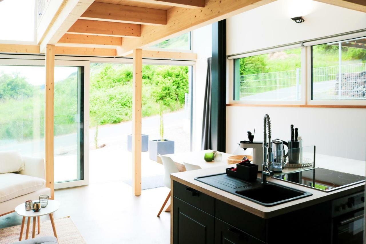 Premium Design Ferienhaeuser Mosel Chalets Pommern Luaran gambar